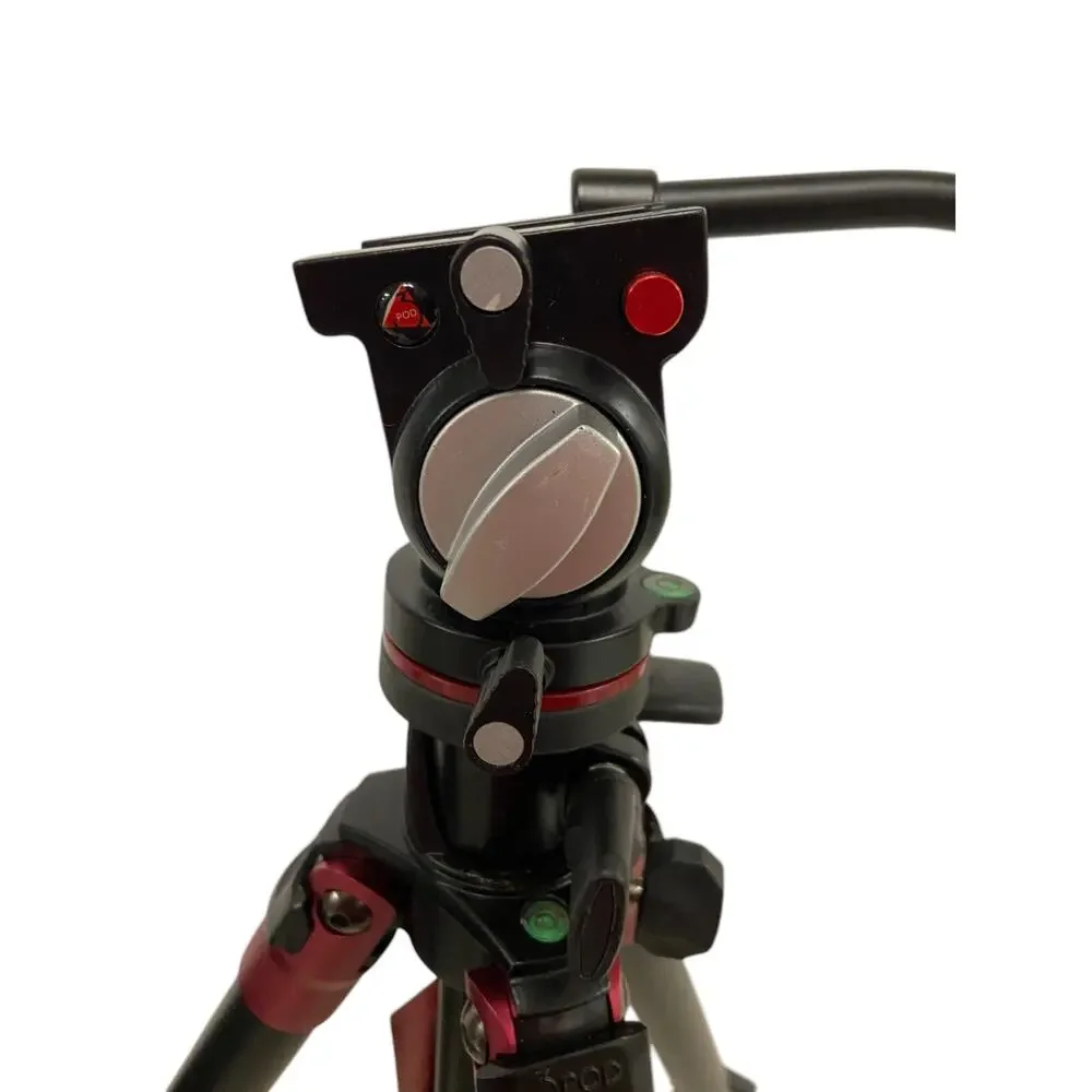 3Pod Orbit 4-Section Aluminum Tripod Lightweight Fluid Video Head Bag 3PP4AOR